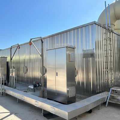 Volledig automatische besturing Biologische waterfilter Deodorizing apparatuur voor het ontwerp van rioolinstallaties