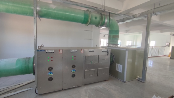 Volledig automatische hoogenergetische ion-deodorisatieapparatuur voor rioolinstallaties