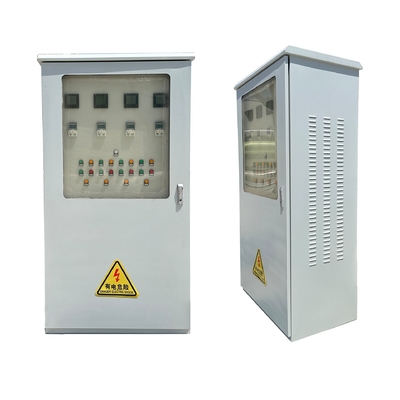 Gepersonaliseerde waterinstallatie Plc Vfd Hmi Control Panel Cabinet met overbelastingsbeschermingsfunctie