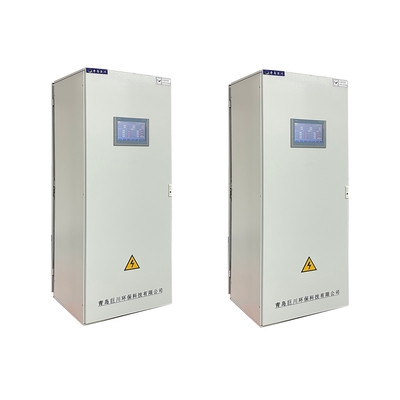Programmering van automatisering van waterinstallaties PLC-besturingspaneel met RAL7035 poederlaag