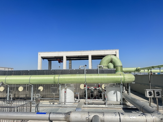 Machines voor het verwijderen van gassen van roestvrij staal 316 voor milieuvriendelijke rioleringsinstallaties