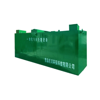 Containerinstallatie voor afvalwaterzuivering met een produktie van 100 l/uur in Qingdao