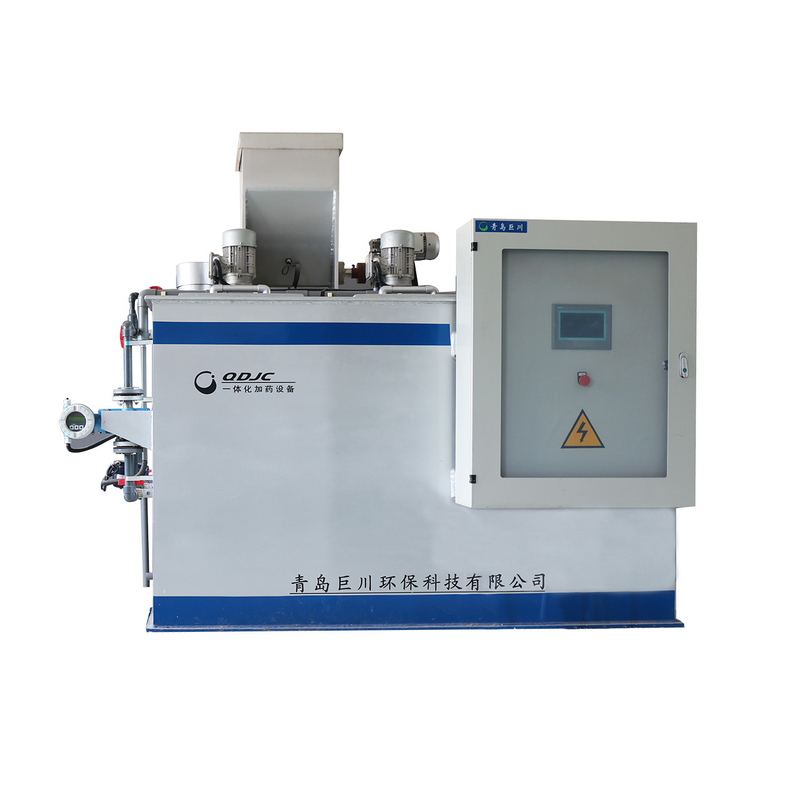 Gewicht KG 380 kg Automatisch systeem voor het doseren van polymeren voor PMA PAC Flocculant in waterbehandeling