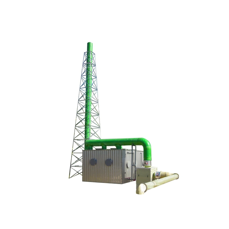Energiewinning Volledig automatische besturing Biologisch filter Waterdeodorisatieapparatuur voor rioolinstallaties